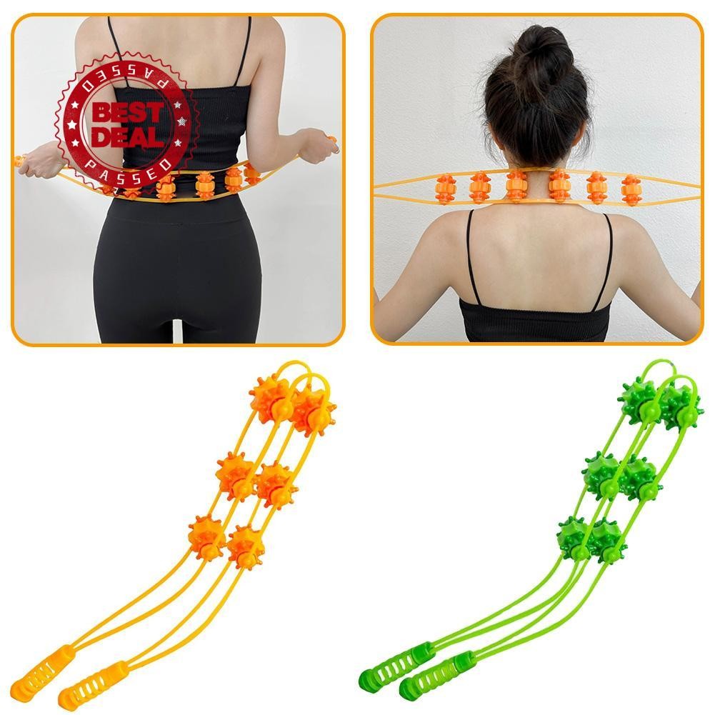 เครื่องนวดปากมดลูก Manual Back Massage Hand Held ใหม่ไหล่เครื่องมือนวด R8q2