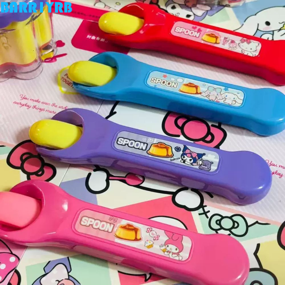 BARR1YRB Melody พุดดิ้งของเล่น, Early Education อาหารพุดดิ้งให้อาหารของเล่น,แปลกแกล้งทําเป็นเล่นจําลอง Kulomi Play House ของเล่นเด็กของขวัญ