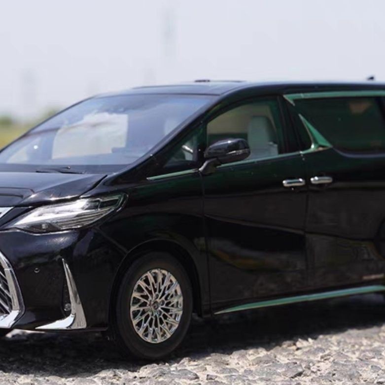 Jingshang 1/18 Lexus LM300h Nanny รถจําลองรถรุ่นของขวัญคอลเลกชันเครื่องประดับ