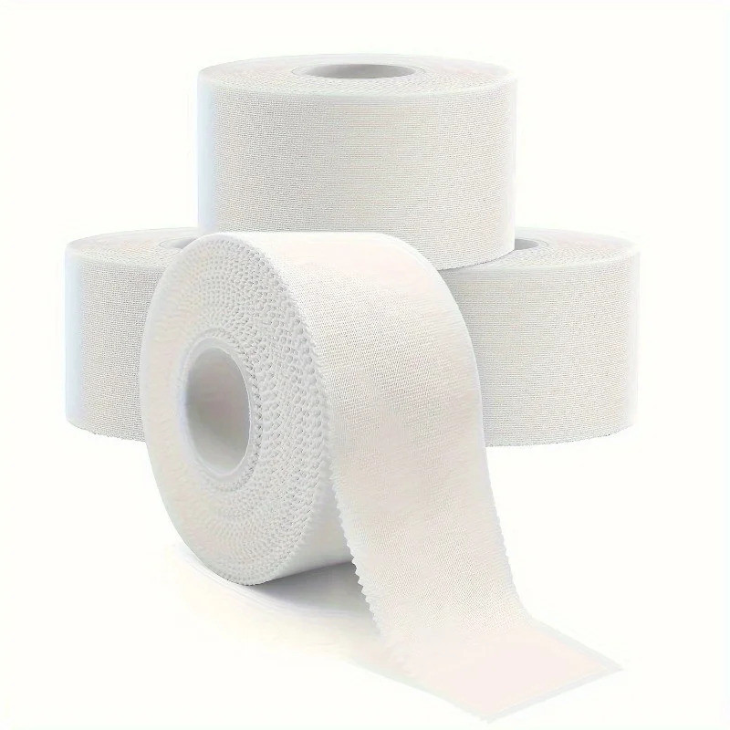 1 Roll Of White Sports Tape, Professional Athletic Trainer Tape, Sport Care Tape Sport Strapping Tap