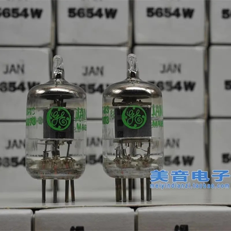 GE JAN 5654 5654W Electron หลอดสูญญากาศอัพเกรด 5725 6J1 6H1N EF95 403A 6AK5 CV4010 M8100 6096 CV850 