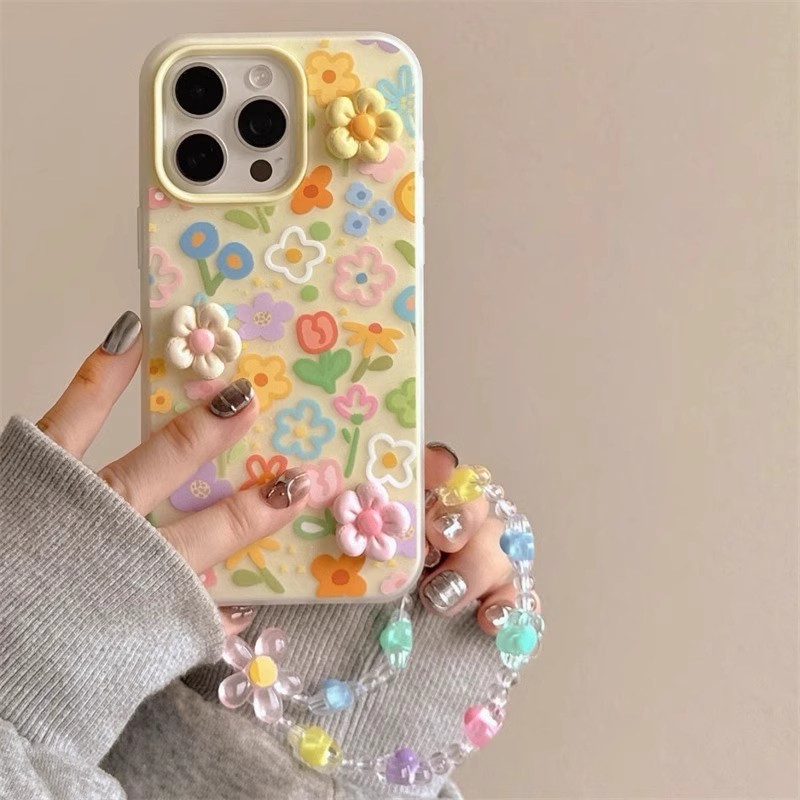 น่ารัก 3D ดอกไม้เคสโทรศัพท์ Honor X8C X6C X6b X7d X8 X6 X8b X5b X9a X7b 200Samrt X8a 400 X7a X6a X9L
