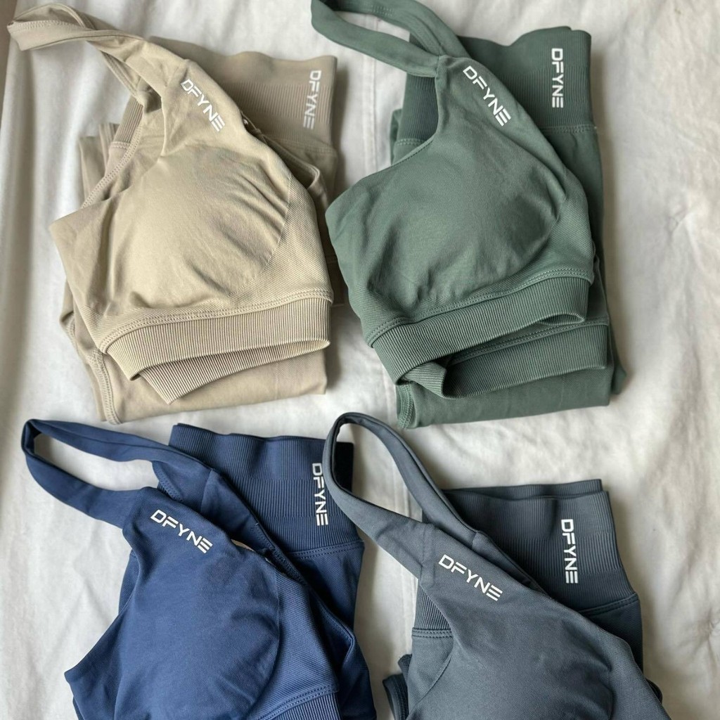 lace bra bra top DFYNE IMPACT ชุดชั้นในแบบฮัลเตอร์นีค สำหรับโยคะและวิ่งฟิตเนส ออกแบบมาเพื่อยืดหยุ่น 