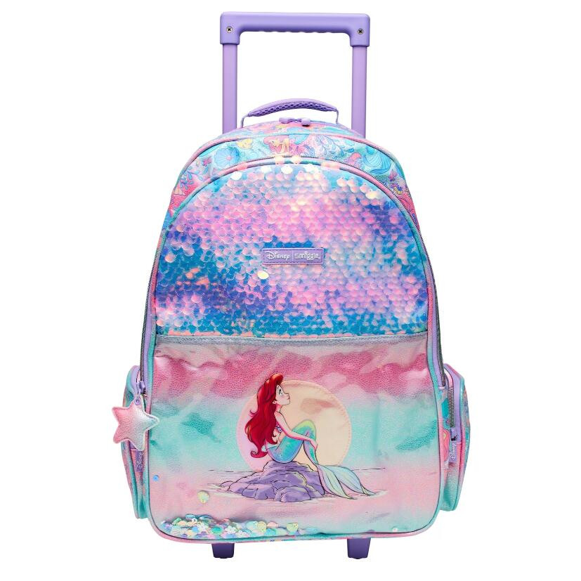 👫🧳 ล้อลากกระเป๋าเป้ มีไฟ Trolley Backpack With Light Up Wheelsประถมขึ้นไป🎯ขนาด 18 นิ้ว🏎พร้อมส่งด่วน - รูปที่ 2