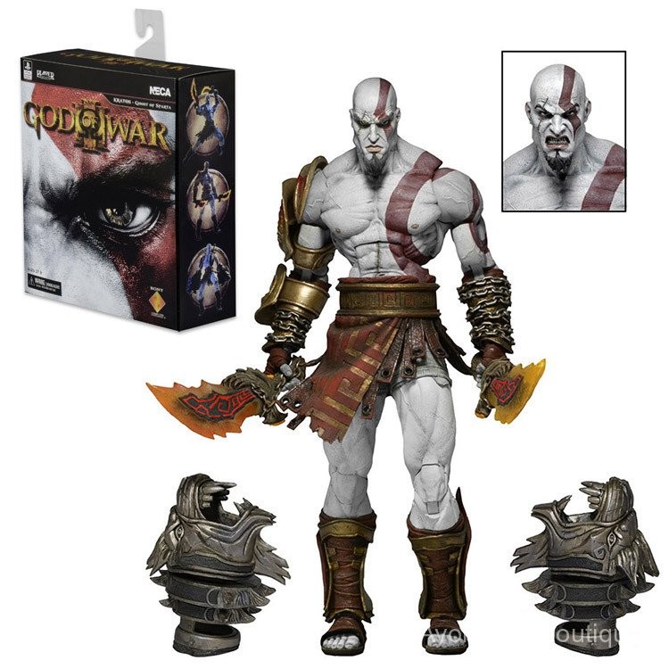 [จัดส่งในวันเดียวกัน] NECA God of War 3 Ultimate Kratos Kratos Kratos Kratos Boxed Deluxe Edition Fi