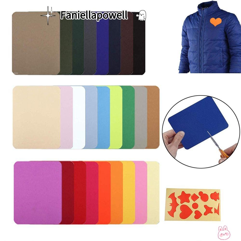 FANIELLAPOWELL Self Adhesive Patch DIY Craft Badge Sticker Route Iron-on Fabric