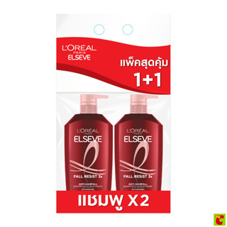 ลอรีอัล ปารีส เอลแซฟ ฟอล รีซิสท์ แอนไท-แฮร์ฟอล แชมพู - สคาลพ…