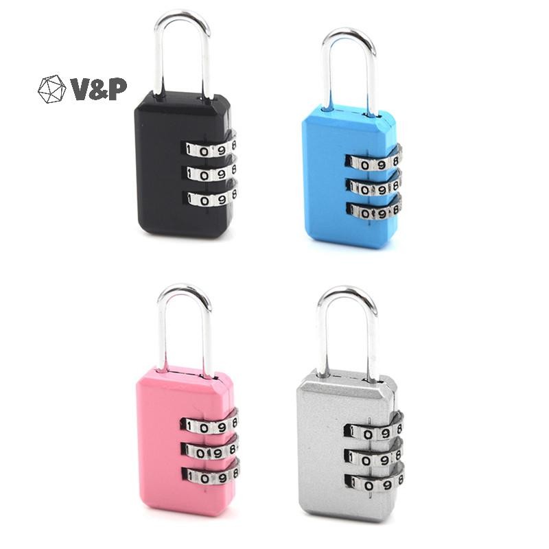 V&P กุญแจ 3 หลักสําหรับ School Gym Locker Sheds, ของขวัญสําหรับเด็ก (โลหะ) ใหม่
