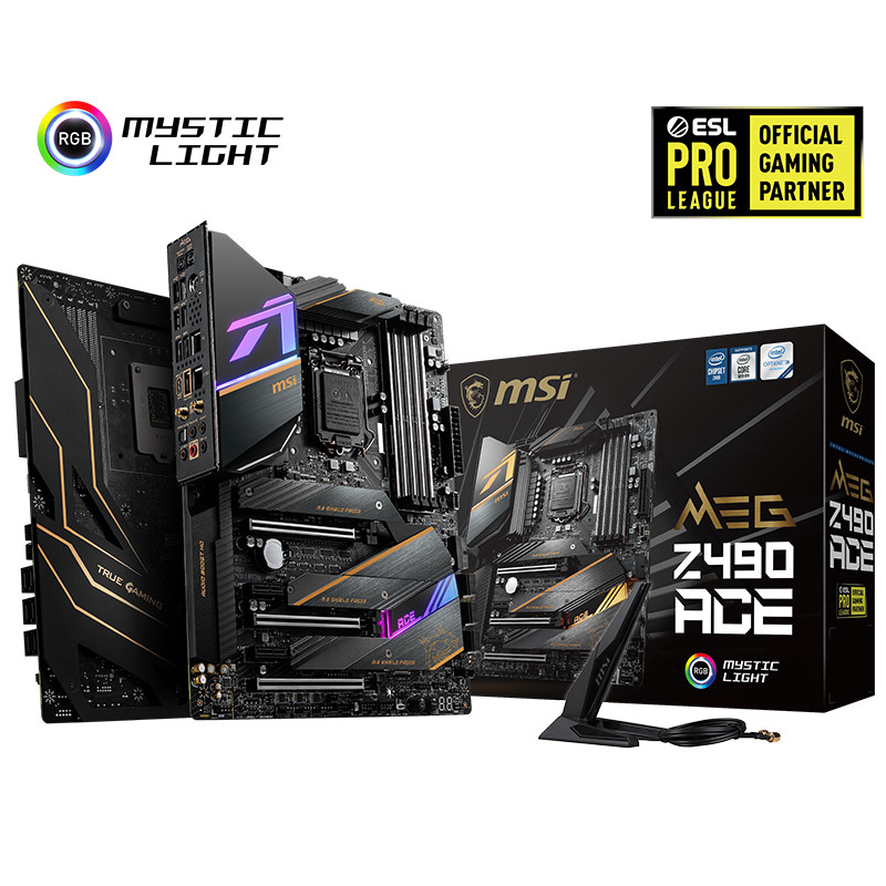 MSI Z590 Dark/Z490/B560M Mortar/Tomahawk ขีปนาวุธ/God of War เมนบอร์ดคอมพิวเตอร์ I9 11900K