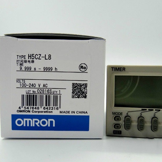รีเลย์เวลาดั้งเดิมของ Omron ของแท้ H5CZ-L8/H5CZ-L8D/L8E/L8ED/H7CZ/