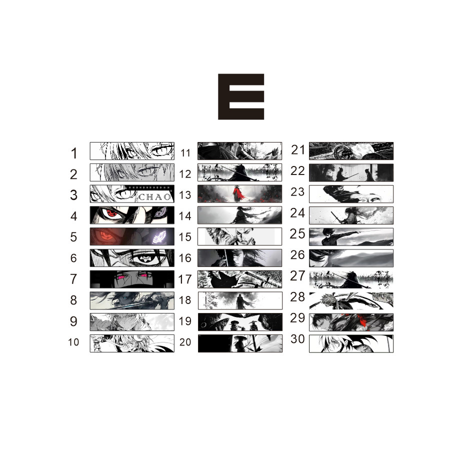 คีย์แคป keycap anime ริบบิ้นคีย์บอร์ดโบราณ E Series wootingATKBATTLE68M nanoFIREmad68/60