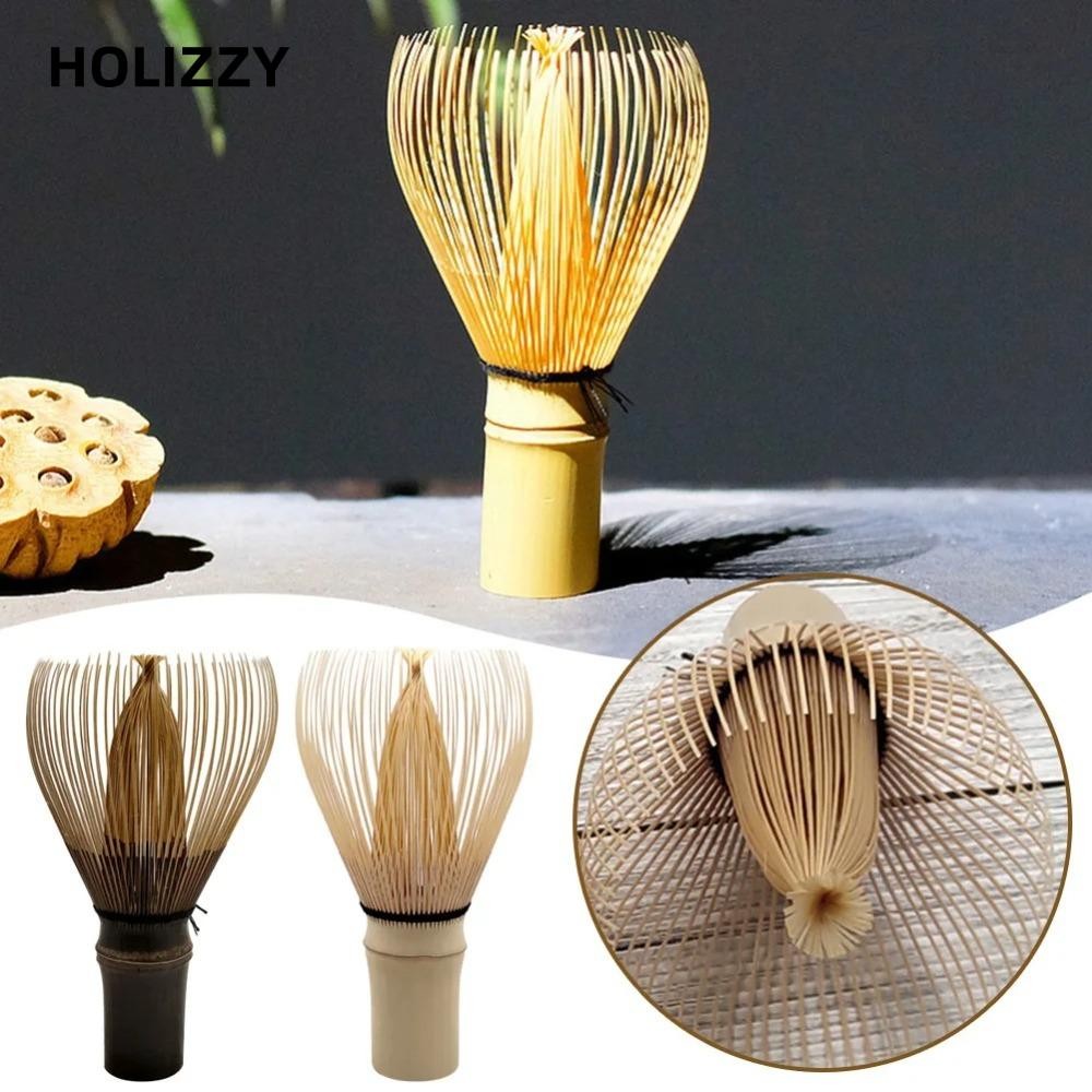 HOLIZZY Matcha Whisk, การไล่ล่าไม้ไผ่มัลติฟังก์ชั่น, ชุดน้ําชาญี่ปุ่นที่มีประโยชน์ของขวัญแปรงมัทฉะแบบใช้ซ้ําได้