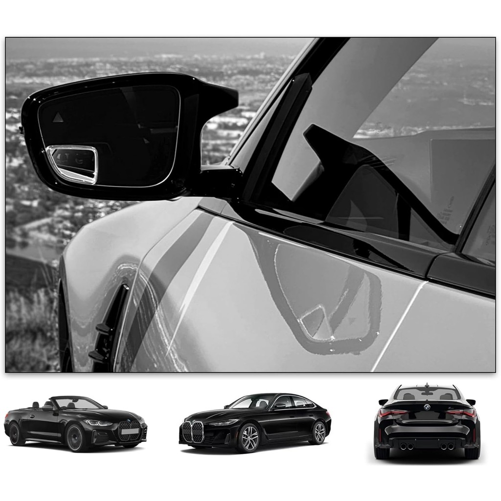กระจกจุดบอด- ใช้ได้กับ BMW G22 430i, M440i Extended View (G26 430i, M440i, i4 (2021 - ปัจจุบัน)), แก