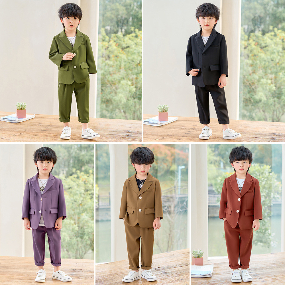 ชุดสูทเด็กผู้ชาย 1-15 ปี หล่อเท่ มีสไตล์ เหมาะกับวันเกิด งานแต่งงาน และพิธีจบการศึกษา