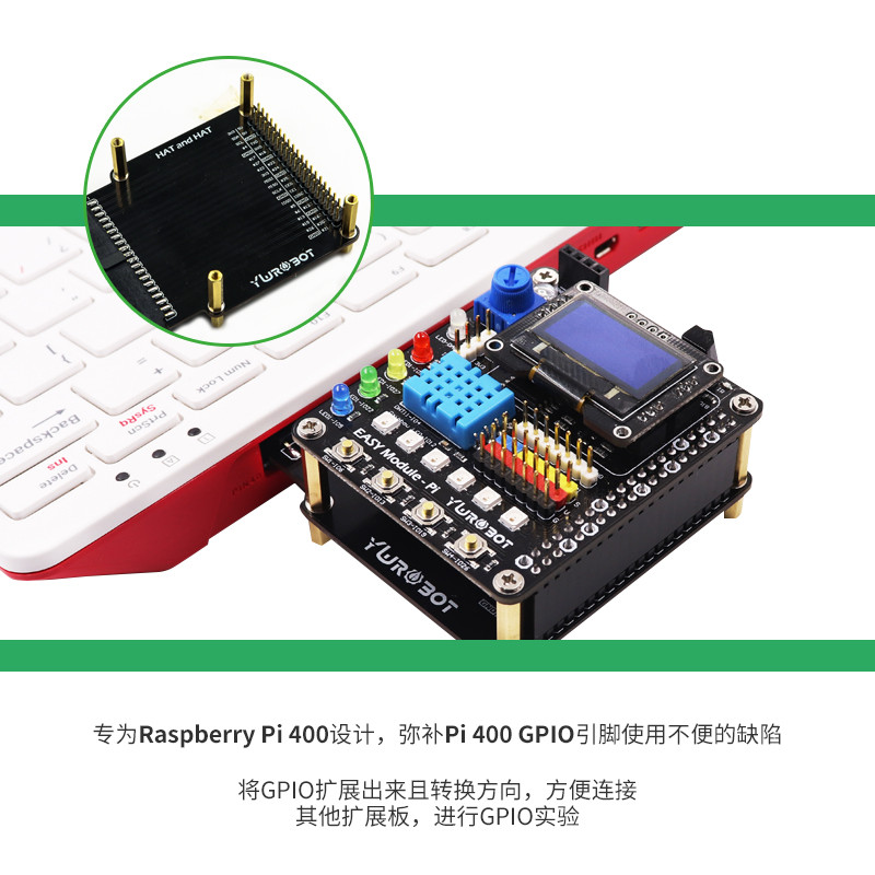 [YwRobot] เหมาะสําหรับ Raspberry Pi Pi Pi400 บอร์ดพัฒนา GPIO บอร์ดขยาย Raspberry Pi