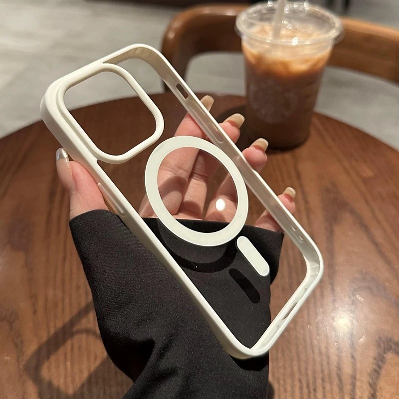 magsafe wallet magsafe card เหมาะสําหรับ Apple 16promax เคสโทรศัพท์แม่เหล็ก Apple 15 สไตล์ใหม่ se เค