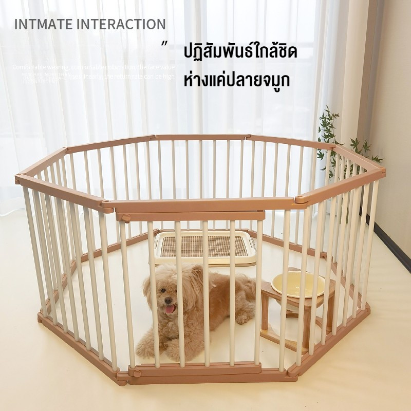 🐕รั้วสุนัข กรงสุนัขใหญ่ แข็งแรงมั่นคง คอกสุนัข คอกเหล็ก กรงสัตว์เลี้ยง กรงน้องหมา กรงสุนัข DIY รูปที่ 6
