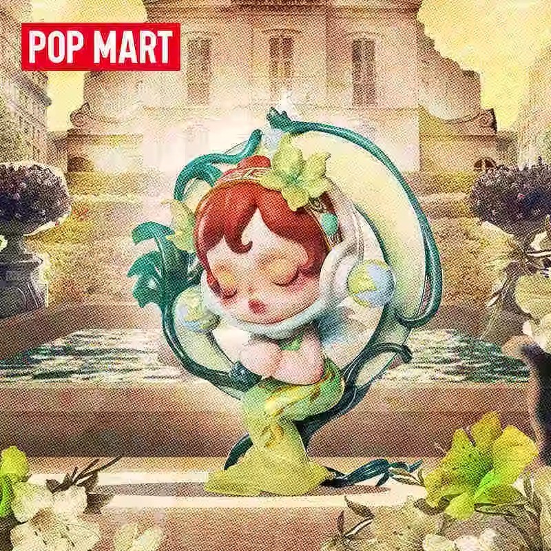 ((Super Secret) POPMART POPMART POPMART 13th Anniversary Series ของขวัญตกแต่งกล่องลึกลับเล่นอินเทรนด