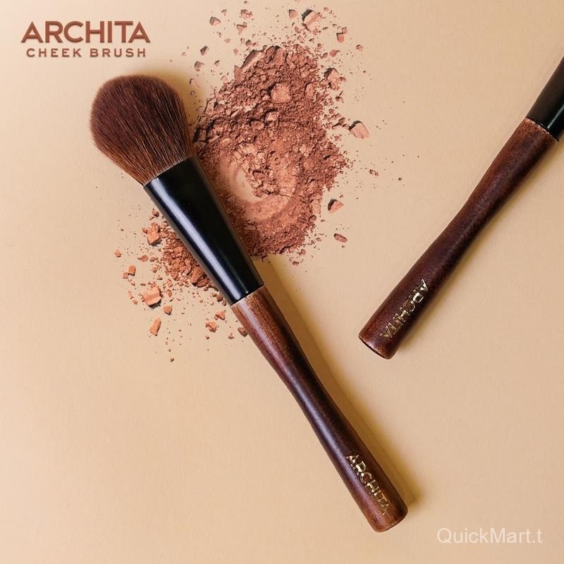 ARCHITA-CHEEK BRUSH แปรงปัดแก้ม ด้ามจับไม้แข็งแรงอย่างดี