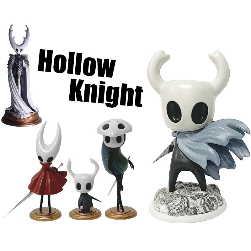 Hollow Knight ตุ๊กตา Quirrel Knight Action Figure Hornet ของสะสมตกแต่งรุ่น