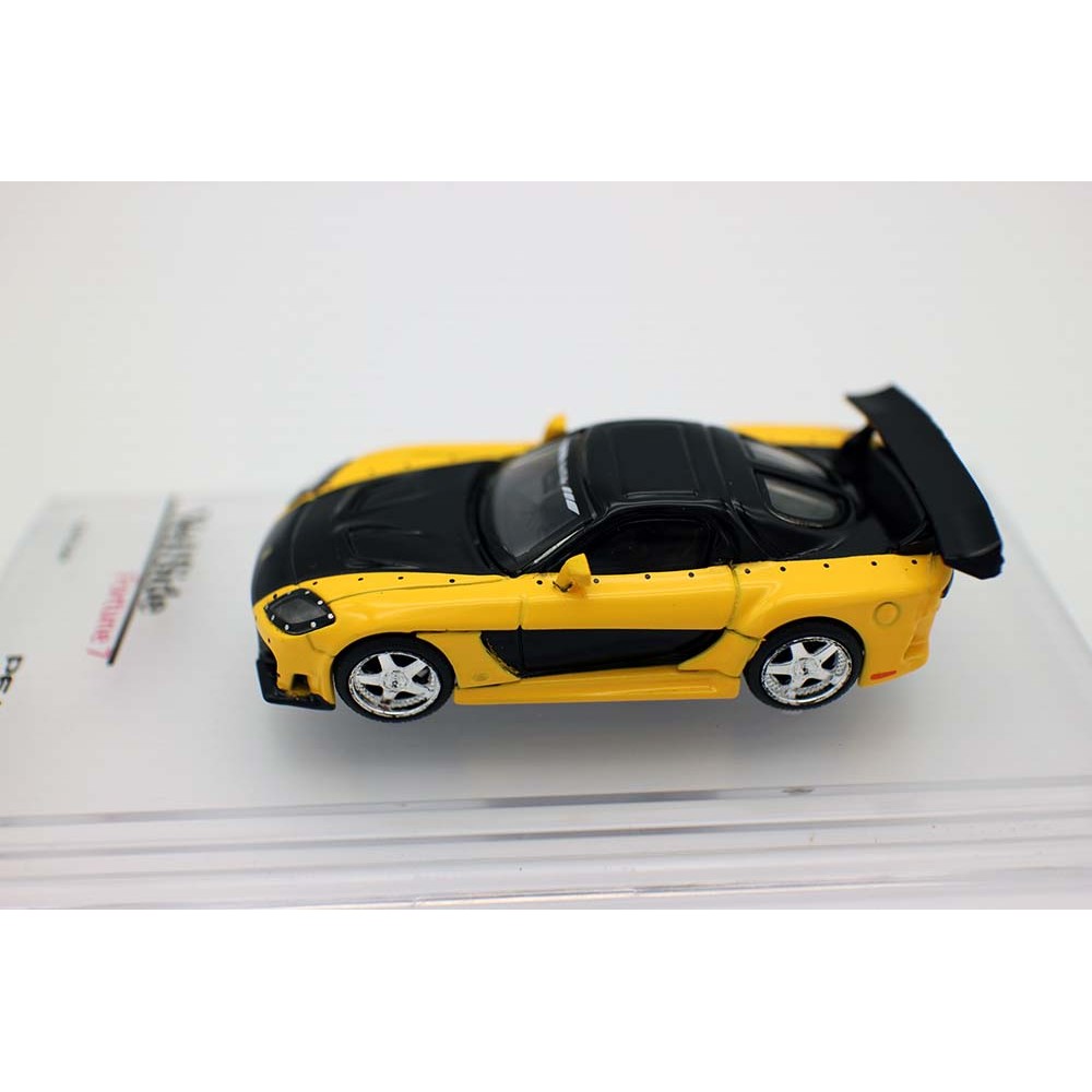 外PEAKO 1/64 Veilside Fortune 7 宽体装马自达RX-7跑车模型