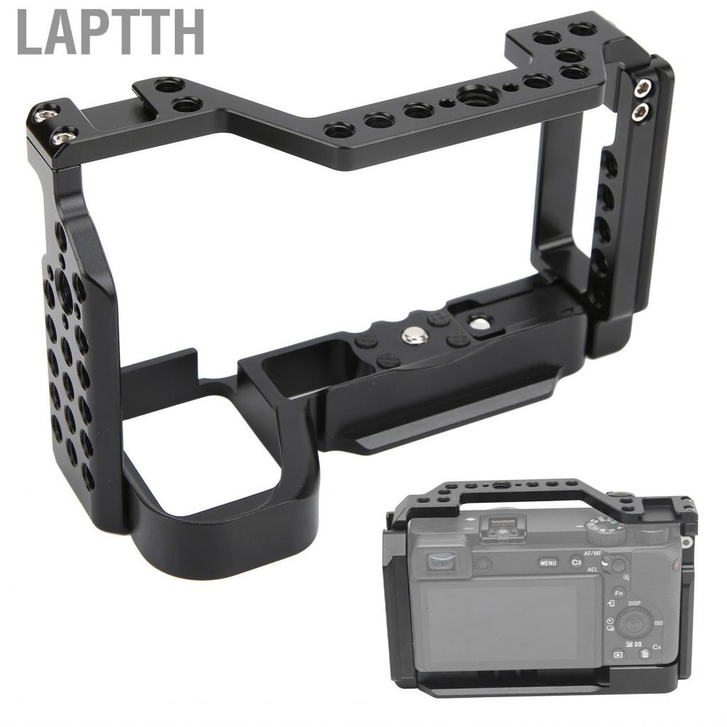 Laptth Camera Metal Rabbit Cage SLR Black CNC แปรรูปความแข็งแรงสูงกลวงพร้อมประแจหกเหลี่ยมสำหรับไฟวิด