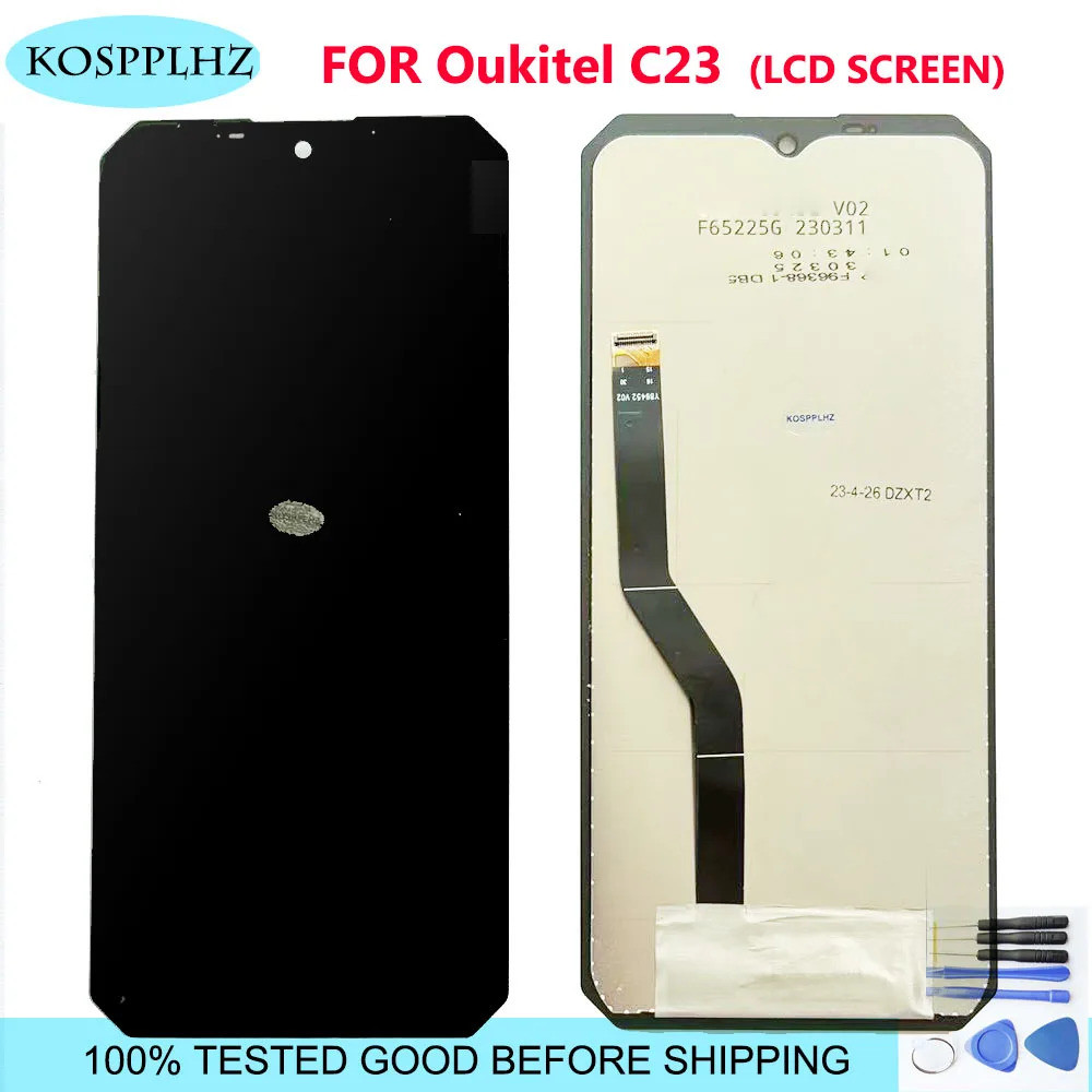 ทดสอบ 100% Lcd สําหรับ Oukitel Wp23 Wp28 จอแสดงผล LCD และชุดหน้าจอสัมผัส Wp 23 Pro + เครื่องมือ