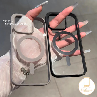 SAMSUNG สําหรับSamsung A06 A36 A26 A07 A15 A17 A16 A26 A35 A25 A56 A55 S24 S25 S22 S23 Plus S25 S23 S22 S24 Ultra S25EDGE S24 Soft Chargeกันกระแทกแม่เหล็กกรณีกันชน