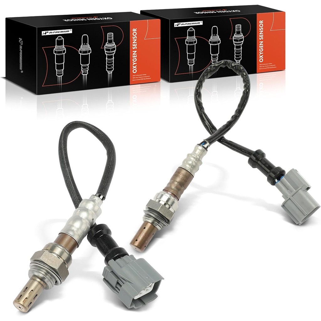 A-Premium O2 เซนเซอร์ออกซิเจนใช้งานร่วมกับ Honda CR-V CRV 2002 2003 2004 l4 2.4L K24A1, ต้นน้ําและ D