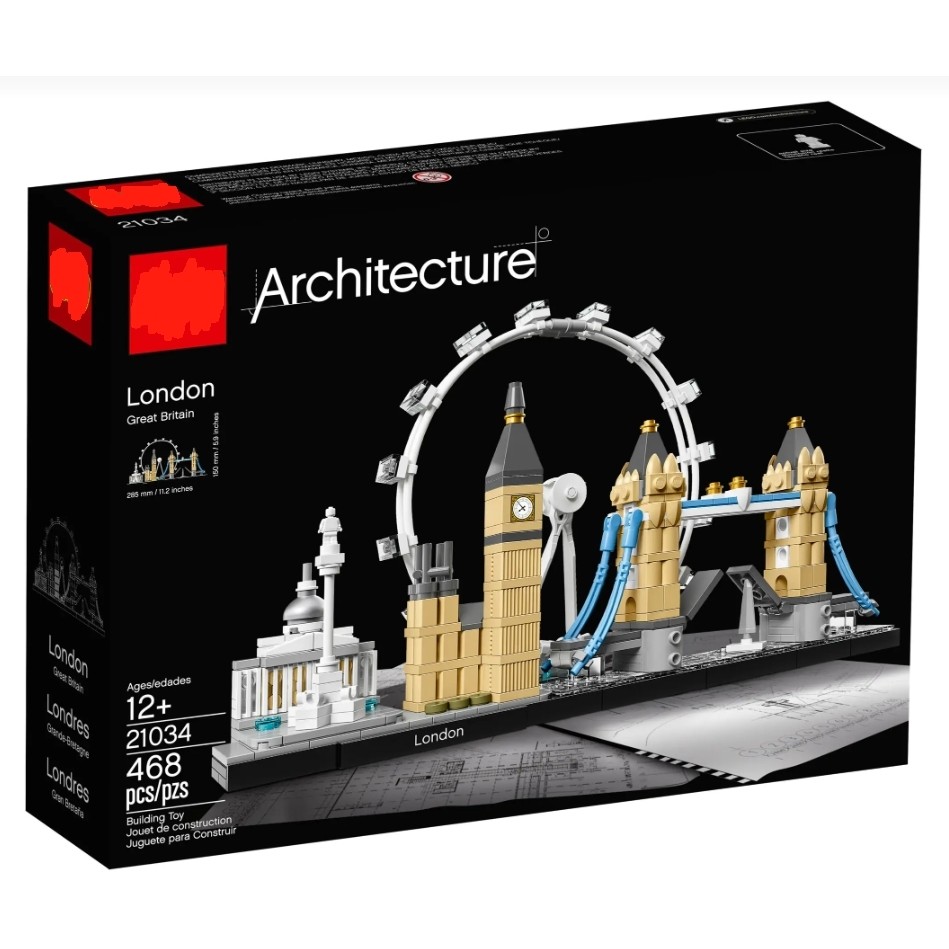 YOYO Hobby YZ8X เข้ากันได้กับสถาปัตยกรรม 21034 London Building blocks EQ1