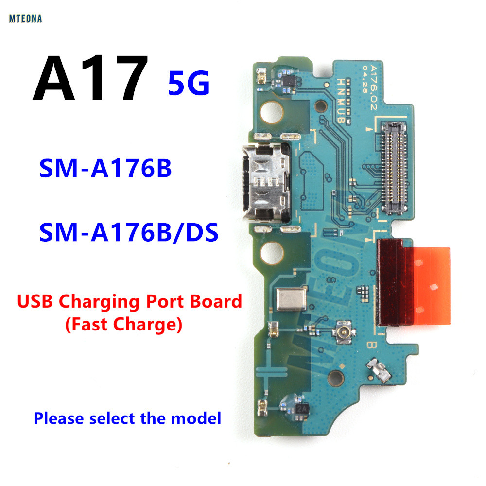 สําหรับ Samsung Galaxy A17 5G SM-A176B SM-A176B/DS USB Type-C ชาร์จพอร์ต Charger Dock Flex สายไมโครโ