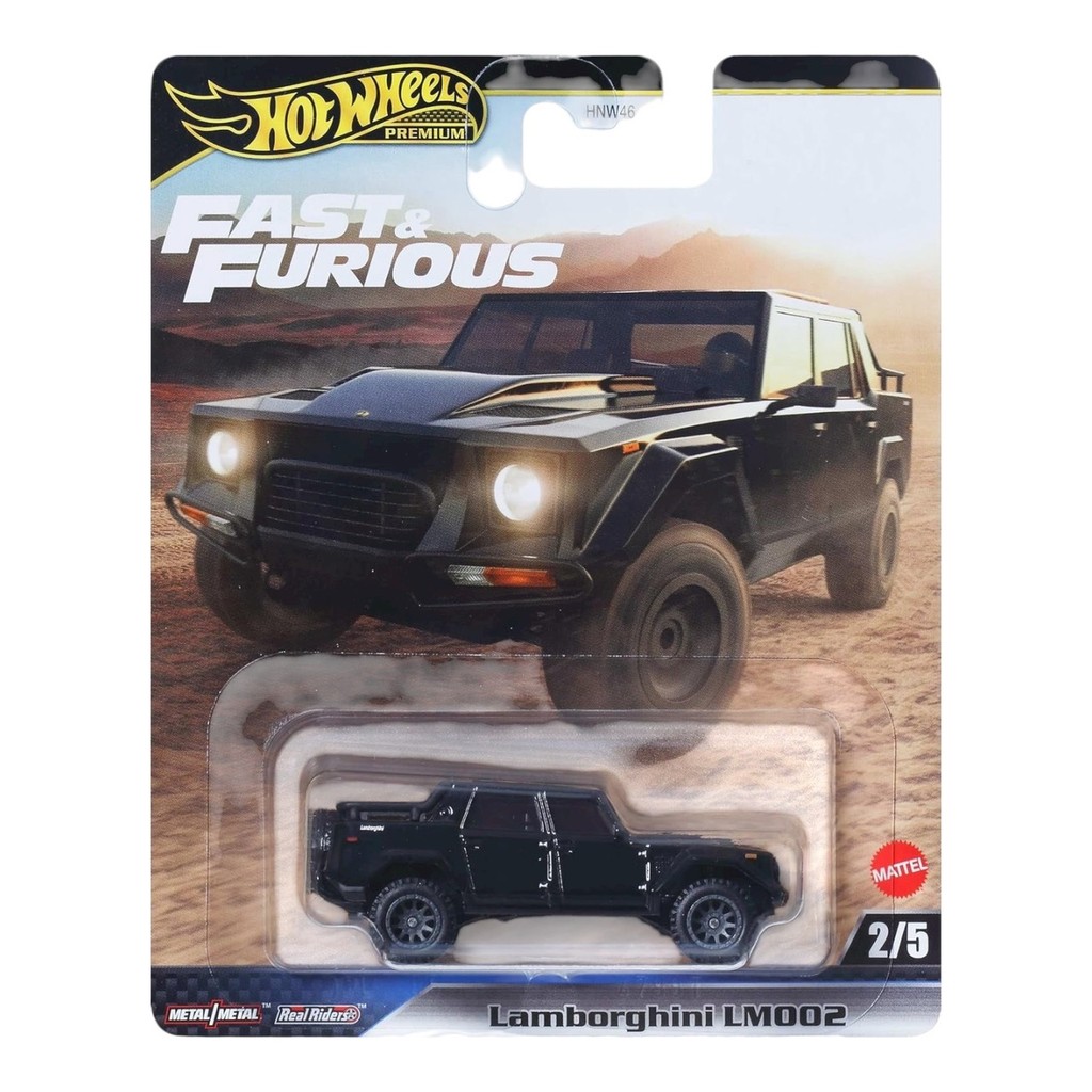 Hot Wheels Premium Fast & Furious Lamborghini LM002 JBL86