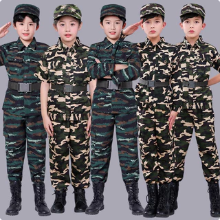 ร้อนขาย5ชิ้นชุดเด็กพรางอาวุธตำรวจเสื้อผ้าพิเศษเสื้อผ้าพรางสวมใส่กลางแจ้งสไตล์ทหารcos #ชุดทหาร#ชุดทหารเด็ก