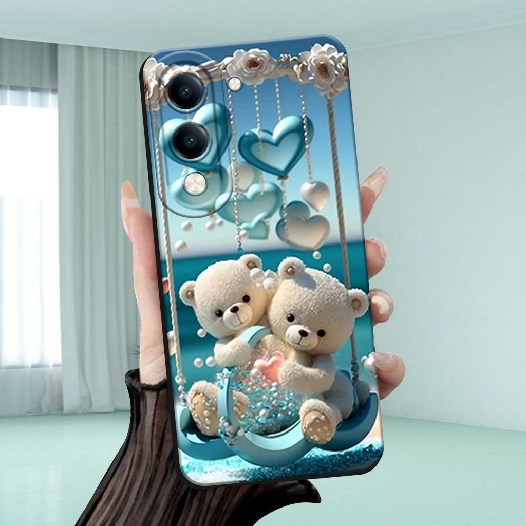 เคส HP Vivo Y04s Vivo Y04 Y04s 4G เคสล่าสุด 2025 Softcase ซิลิโคน Hardcase ตัวป้องกันโทรศัพท์