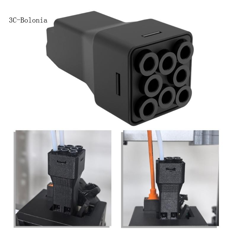 PC 8 พอร์ต Filament Management Hub Heavy Duty ABS Construction สําหรับ S1C