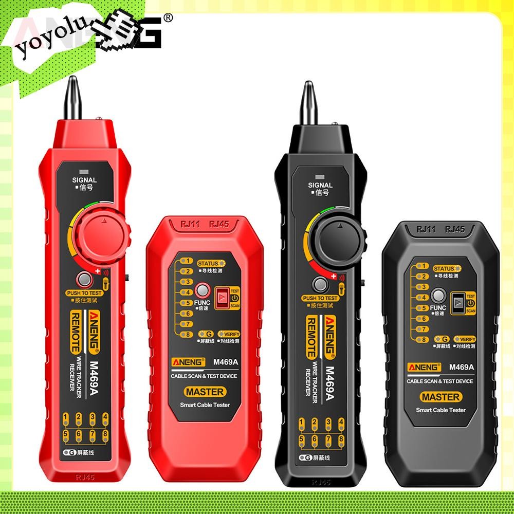 M469A Cable Finder RJ45 RJ11 Test Networking Tool Multi สําหรับซ่อมเครือข่าย