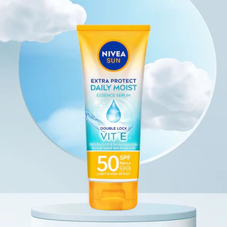 NIVEA Sun นีเวีย เซรั่มกันแดดสำหรับผิวกาย 180ml (Daily Moist/Daily White/Radiance & Smooth/Soothing & Fresh)