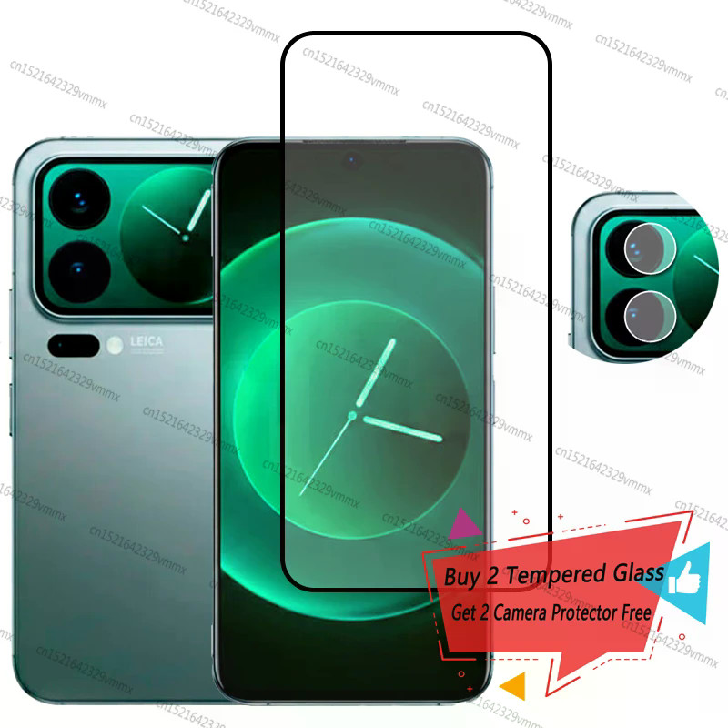กระจกคลุมทั้งหมดสําหรับ Xiaomi 17 Pro Max ป้องกันหน้าจอกระจกนิรภัย Xiaomi 17 Ultra Pro Max แก้วสําหร
