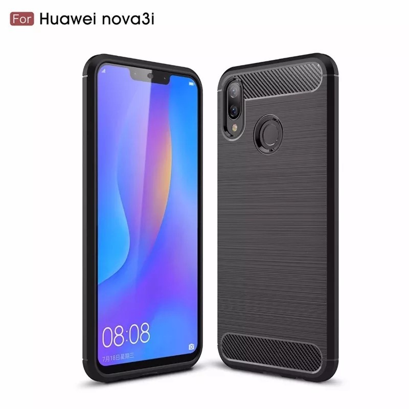 HUAWEI Nova 3i / Nova 2i / Mate 10 Lite RUGGED CARBON FIBER ANTI-SHOCKPROOF CASE