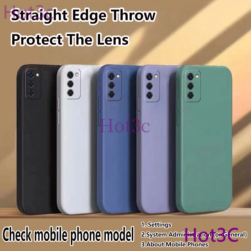 เคส For Oppo A56 5G / A55 5G / A53S 5G tpu YTCSซิลิโคนเคสโทรศัพท์สีทึบเรียบง่าย