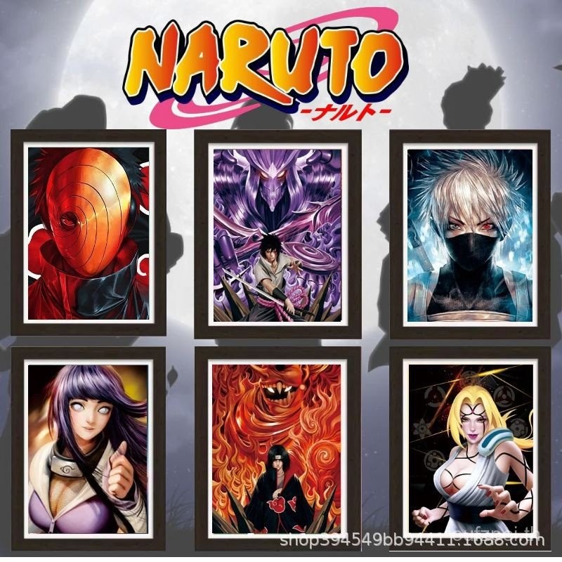 การ์ดโปสเตอร์นารูโตะ T1D0