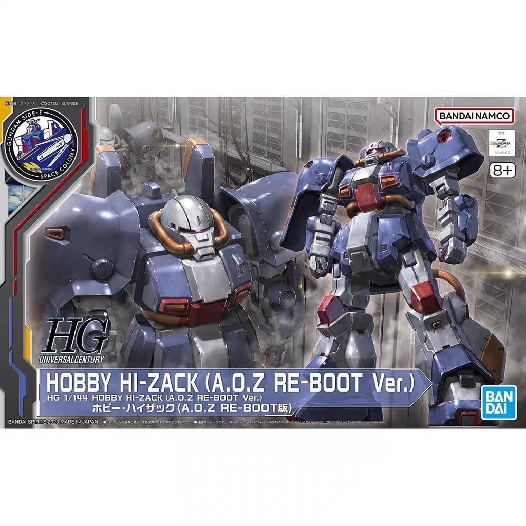 BANDAI PB HG 1/144 Mobile Suit Gundam HOBBY HI-ZACK AOZ RE-BOOT VER. ซาคุ