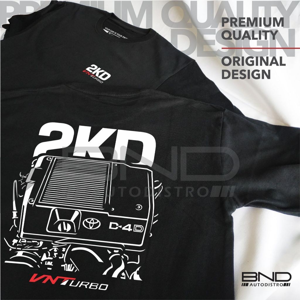 MESIN 2KD VNT Turbo Toyota Fortuner Engine เสื้อยืด - Fortuner เสื้อยืด Fortuner VNT เสื้อยืดเสื้อยื