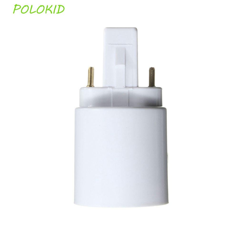 POLOKID ฐานโคมไฟปฏิบัติอะแดปเตอร์โคมไฟ G23 ถึง E27 LED
