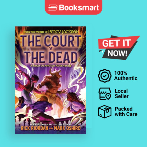 From The World Of Percy Jackson The Court Of The Dead - ปกแข็ง - อังกฤษ - 9781368109116