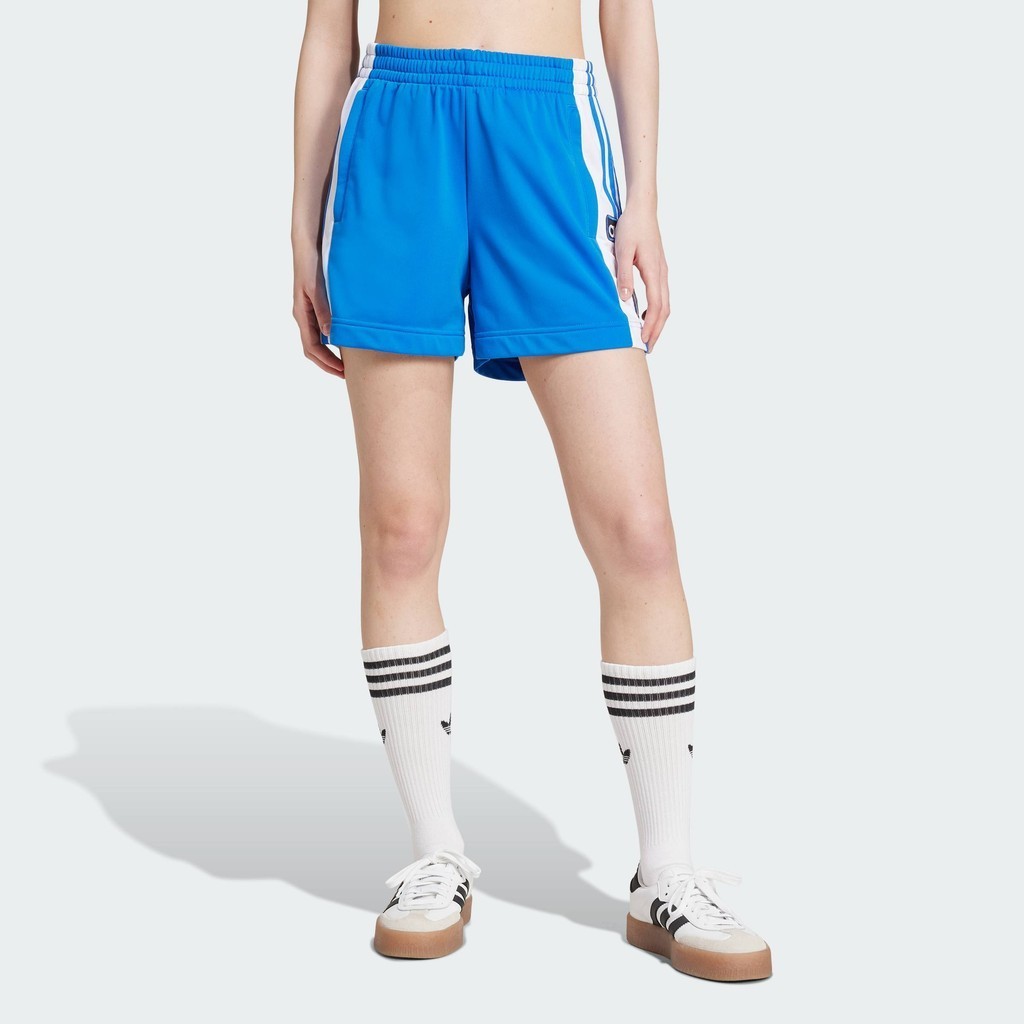 adidas ไลฟ์สไตล์ กางเกงขาสั้น 3 Stripes Sprinter ผู้หญิง สีน้ำเงิน KC9007