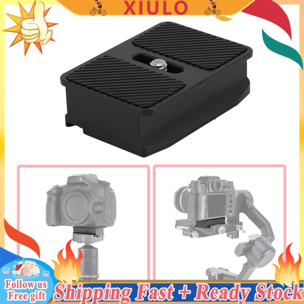Xiulo XIULO TRITER PLATE PLATE RELEASE PLAT ARCA สำหรับ Ronin Rs 4 Pro Stabilizers พร้อมแผ่นยางอะลูม