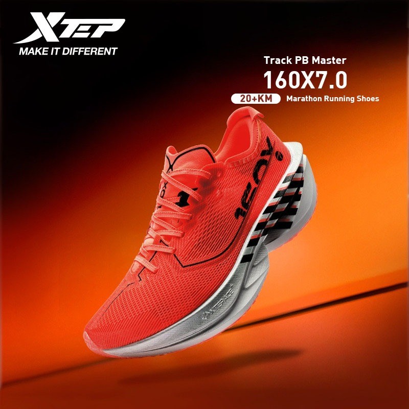 XTEP 160X 7.0 รองเท้าวิ่งสำหรับผู้หญิง มาพร้อมแผ่นคาร์บอนและระบบดูดซับแรงกระแทกดีเยี่ยม