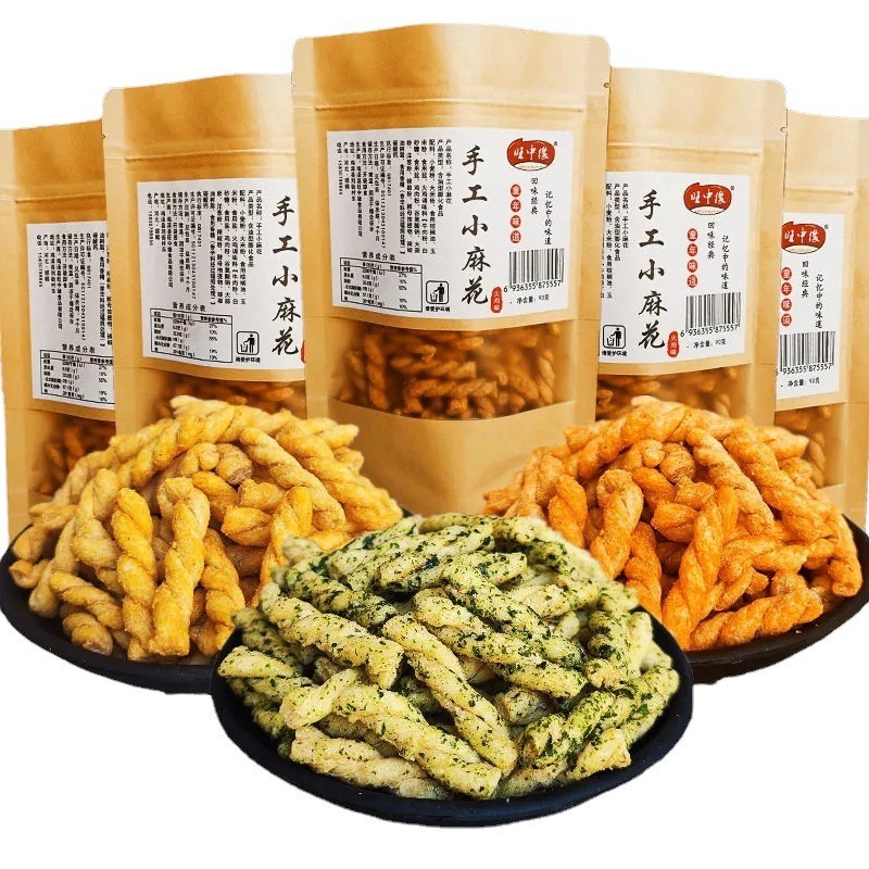 Old-fashioned Sichuan Pepper Crispy Panchase Drama Casual Small Potato Chips Sharp Corner Crispy Han