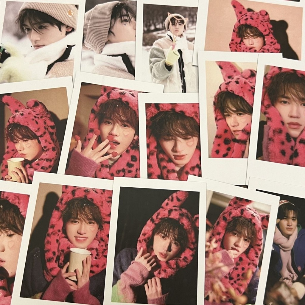 Song Yaxuan Winter Memory Card Song Yaxuan Pink Panther Song Yaxuan Photocard Times Youth League Son